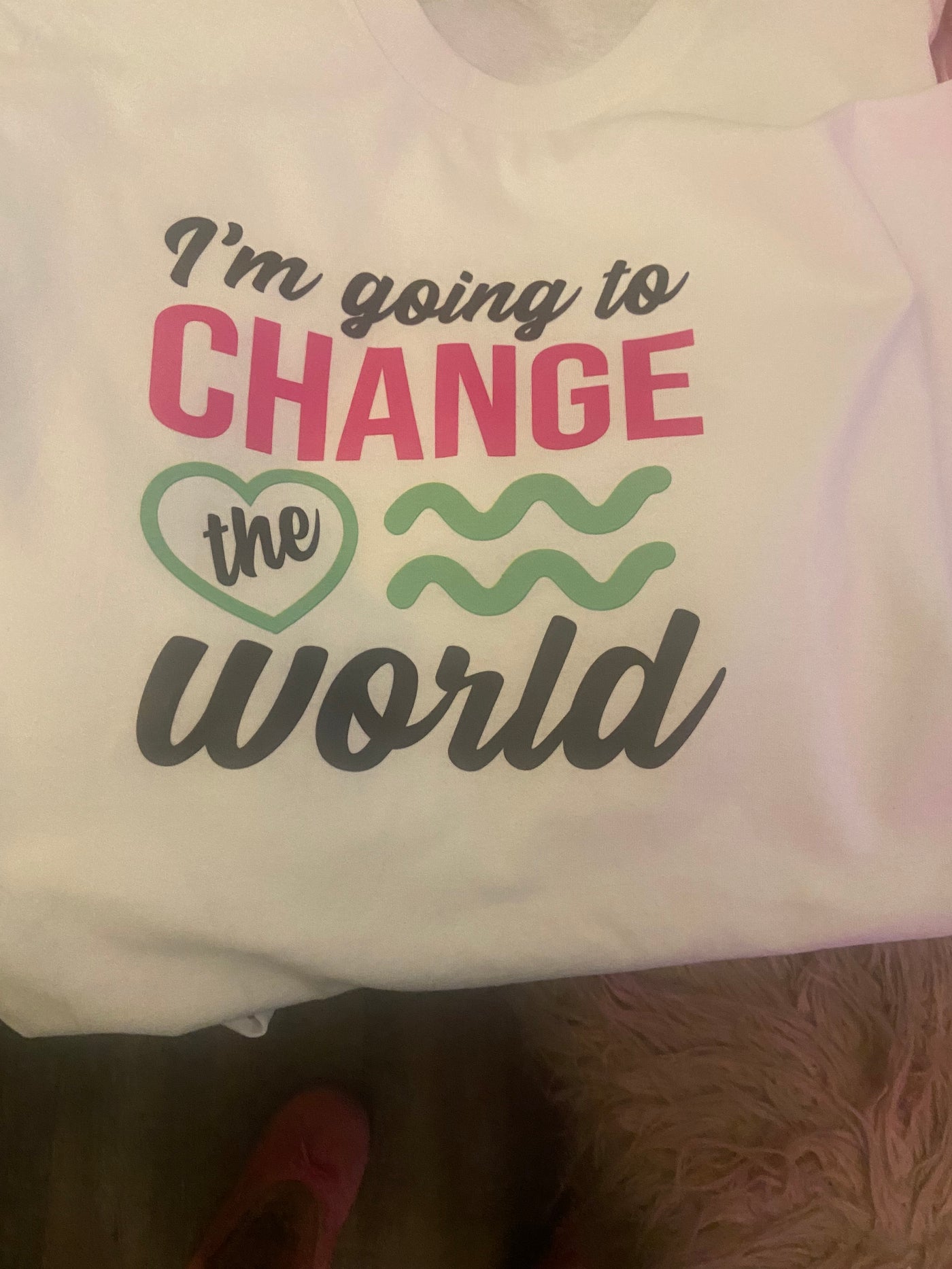 "Change the World" Adult Tee